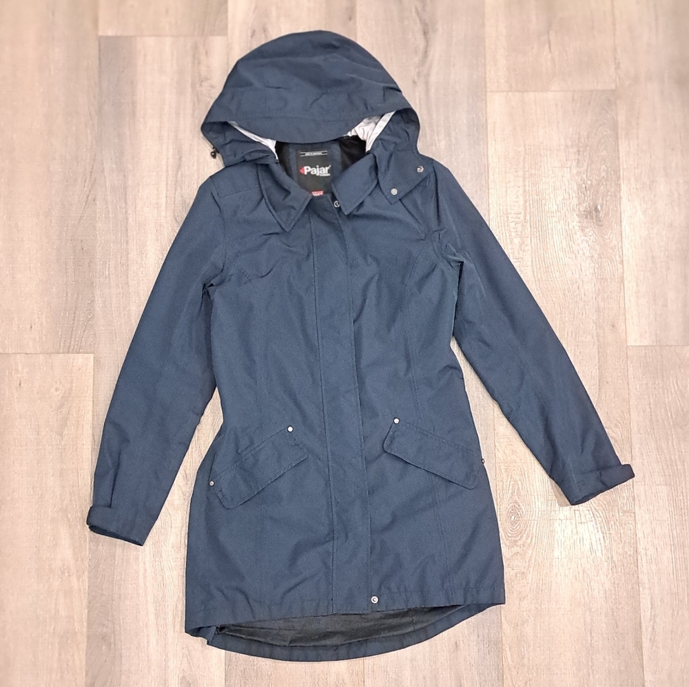 PAJAR Navy Raincoat - Picture 1 of 10